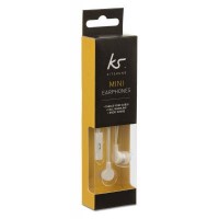 Наушники KitSound KS Mini In-Ear Headphones with In-Line Mic White (KSMINIWH)