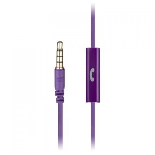 Наушники KitSound KS Mini In-Ear Headphones with In-Line Mic Purple (KSMINIPU)