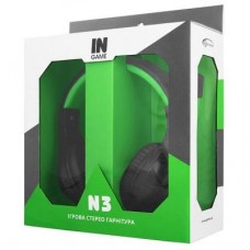 Наушники GEMIX N3 Black-Green Gaming