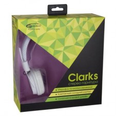 Наушники Gemix Clarks white-blue