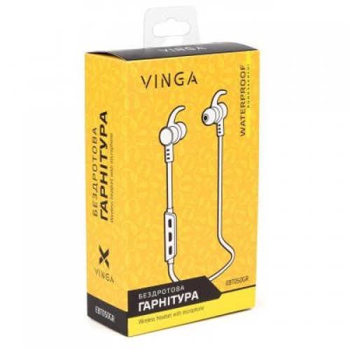 Наушники Vinga EBT050 Bluetooth Green (EBT050GR)