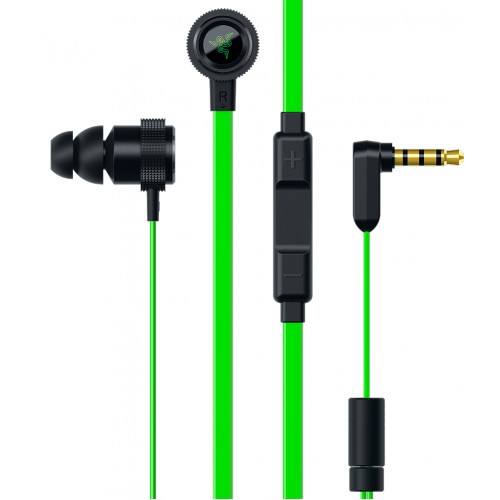 Наушники Razer Hammerhead V2 Black-Green (RZ12-01730100-R3G1)