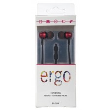 Наушники Ergo ES-290i Red