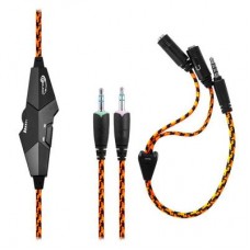 Наушники GEMIX X-370 black-orange