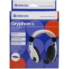 Наушники Defender Gryphon NH-750 White (63747)