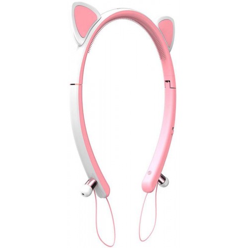 Наушники Tronsmart Bunny Ears Bluetooth Headphones Pink