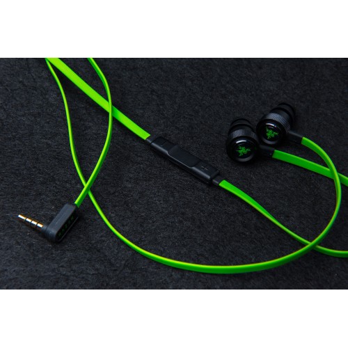 Наушники Razer Hammerhead V2 Black-Green (RZ12-01730100-R3G1)