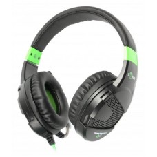Наушники Maxxter Sonar H1 Black/Green