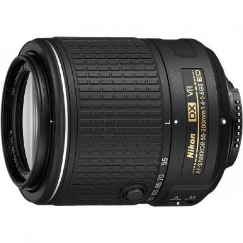 Объектив Nikon 55-200mm f/4-5.6G AF-S ED VR II AF-S NIKKOR (JAA823DA)