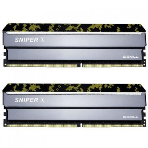 Модуль DDR4 16GB (2x8GB) 2400 MHz Sniper X G.Skill (F4-2400C17D-16GSXK)