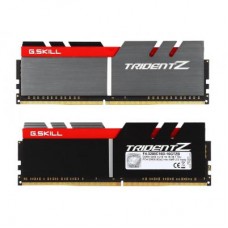 Модуль DDR4 16GB (2x8GB) 3200 MHz Trident Z Silver H/ Red G.Skill (F4-3200C16D-16GTZB)