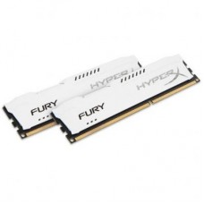 Модуль DDR4 16GB (2x8GB) 3200 MHz HyperX FURY White Kingston (HX432C18FW2K2/16)