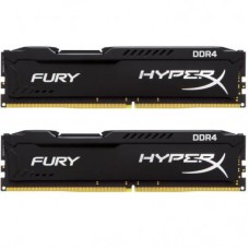 Модуль DDR4 32GB (2x16GB) 2400 MHz HyperX FURY Black Kingston (HX424C15FBK2/32)