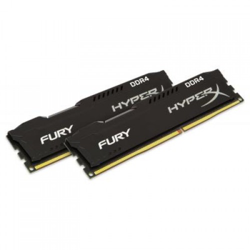 Модуль DDR4 32GB (2x16GB) 2400 MHz HyperX FURY Black Kingston (HX424C15FBK2/32)