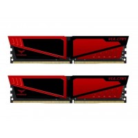 Память Team DIMM 16Gb KIT(2x8Gb) DDR4 PC2400 Vulcan Red (TLRED416G2400HC14DC01)