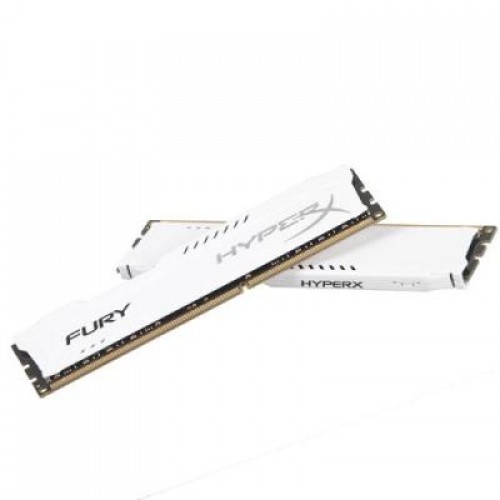 Модуль DDR3 16Gb (2x8GB) 1600 MHz HyperX Fury White Kingston (HX316C10FWK2/16)