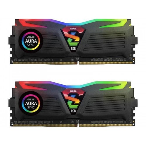 Модуль DDR4 2x8GB/3000 Geil Super Luce Black RGB Sync LED (GLS416GB3000C16ADC)