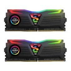 Модуль DDR4 2x8GB/2400 Geil Super Luce Black RGB Sync LED (GLS416GB2400C16DC)