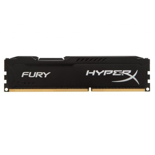 Память Kingston DIMM 4Gb DDR4 PC2666 HyperX Fury Black (HX426C15FB/4)