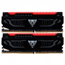 Модуль DDR4 2x8GB/2400 Patriot Viper LED Red (PVLR416G240C4K)