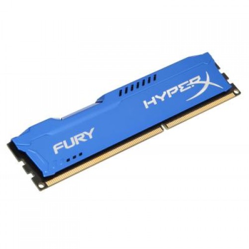 Модуль DDR3 4GB/1600 Kingston HyperX Fury Blue (HX316C10F/4)