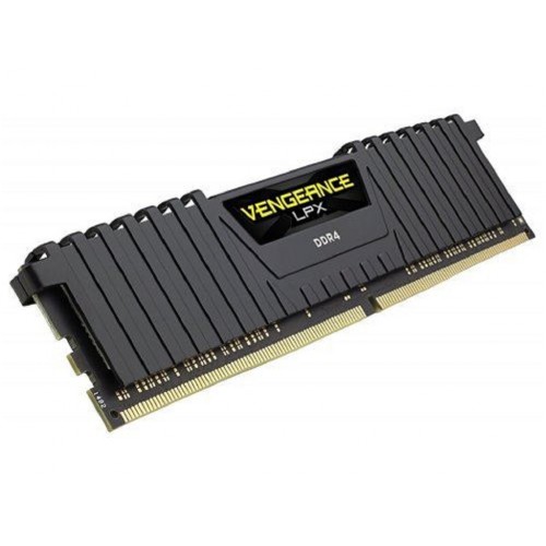 Оперативная память Corsair DIMM 16Gb DDR4 PC2400 Vengeance LPX Black (CMK16GX4M1A2400C16)