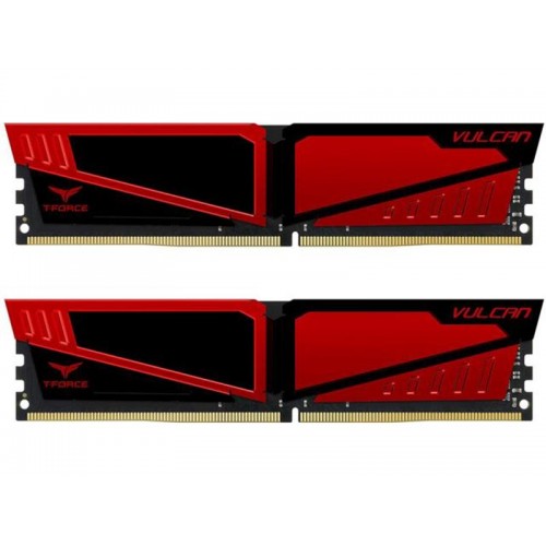 Модуль DDR4 2x8GB/3200 Team T-Force Vulcan Red (TLRED416G3200HC16CDC01)