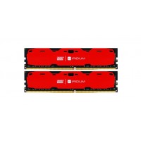 Модуль DDR4 2x4GB/2400 GOODRAM Iridium Red (IR-R2400D464L15S/8GDC)