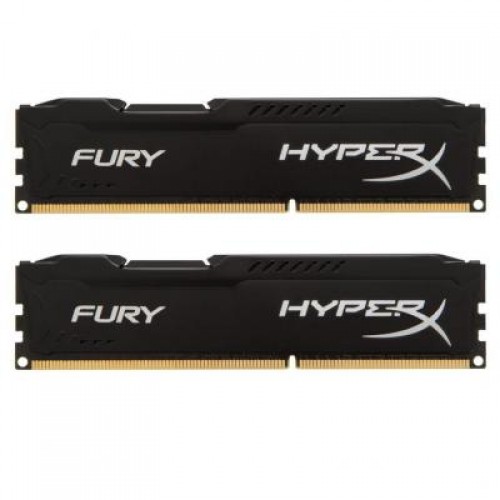 Модуль DDR4 32GB (2x16GB) 3200 MHz HyperX FURY Black Kingston (HX432C18FBK2/32)