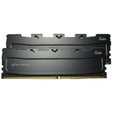 Модуль DDR4 16GB (2x8GB) 2400 MHz Black Kudos eXceleram (EKBLACK4162415AD)