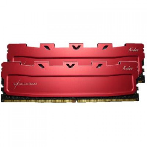 Модуль DDR4 16GB (2x8GB) 3000 MHz Red Kudos eXceleram (EKRED4163016AD)