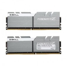 Модуль DDR4 16GB (2x8GB) 3200 MHz Trident Z Silver H/ White G.Skill (F4-3200C16D-16GTZSW)