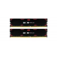 Модуль DDR4 2x4GB/2400 GOODRAM Iridium Black (IR-2400D464L17S/8GDC)