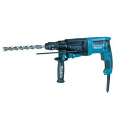 Перфоратор Makita HR2630T, SDS-Plus 26мм со сменным патроном, 800Вт, 2,4Дж (HR2630T)