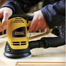 Шлифмашина Stanley SRS480 эксцентриковая, 480Вт. (SRS480)