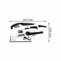 Шлифмашина BOSCH PT GSS23A (0.601.070.400)