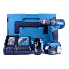 Шуруповерт Makita DDF480RF3J LXT, 18В, 3Аг х 3 шт, DC18RC, Makpac, 54/36 Нм (DDF480RF3J)