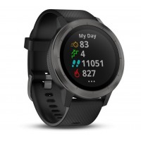 Смарт-часы Garmin Vivoactive 3 Black with Slate Hardware (010-01769-10)