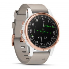 Смарт-часы Garmin D2 DELTA S AVIATOR WATCH WITH BEIGE LEATHER BAND (010-01987-31)