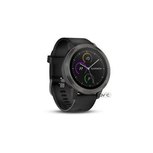 Смарт-часы Garmin Vivoactive 3 Black with Slate Hardware (010-01769-12)