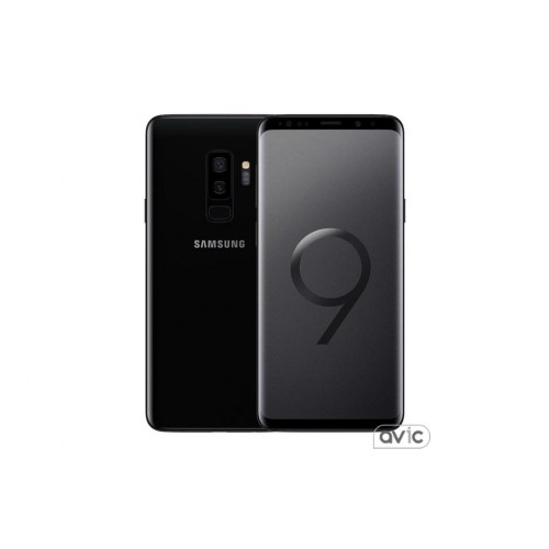 Смартфон Samsung Galaxy S9+ SM-G965 DS 64GB Black (SM-G965FZKD)