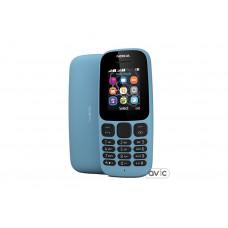 Мобильный телефон Nokia 105 Single Sim New Blue (A00028372)
