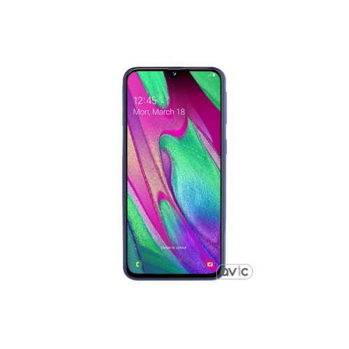 Смартфон Samsung Galaxy A40 2019 SM-A405F 4/64GB Blue (SM-A405FZBD)