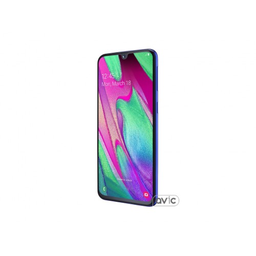 Смартфон Samsung Galaxy A40 2019 SM-A405F 4/64GB Blue (SM-A405FZBD)