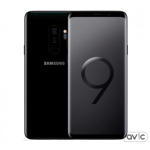 Смартфон Samsung Galaxy S9+ SM-G965 DS 256GB Black (SM-G965FZKH)