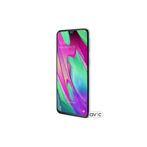 Смартфон Samsung Galaxy A40 2019 SM-A405F 4/64GB White (SM-A405FZWD)