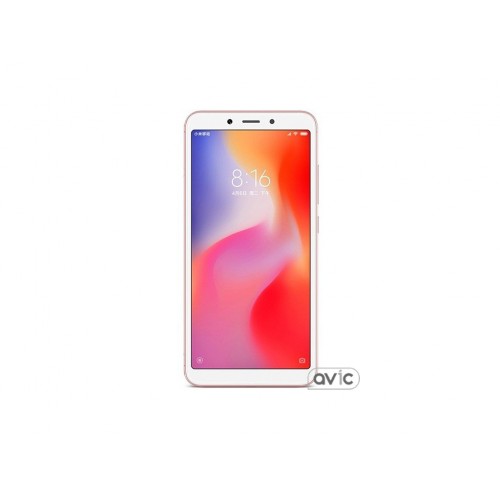 Смартфон Xiaomi Redmi 6 3/32GB Rose Gold