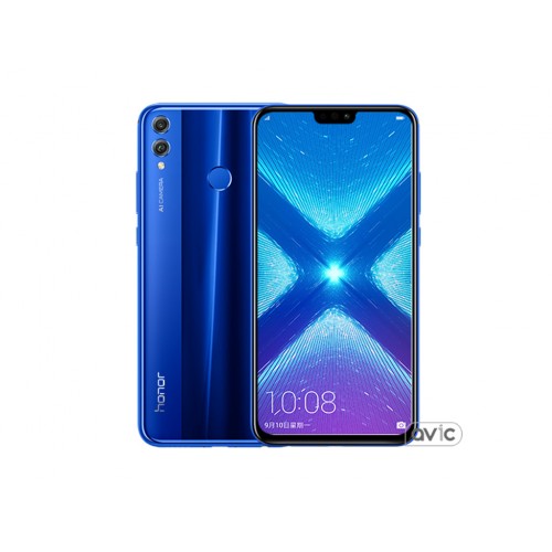 Смартфон Honor 8x 4/128GB Blue