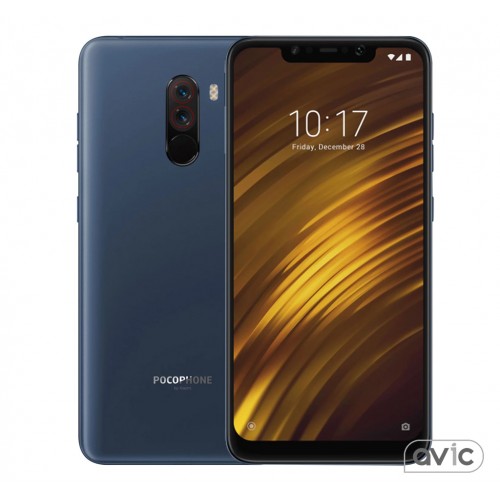 Смартфон Xiaomi Pocophone F1 6/64GB Steel Blue