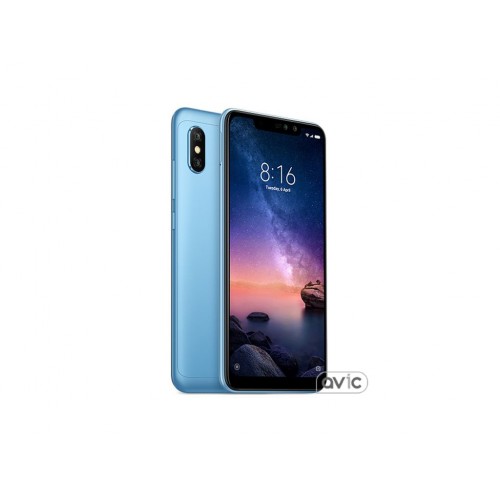 Смартфон Xiaomi Redmi Note 6 Pro 3/32GB Blue